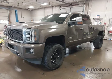 2018 Chevrolet Silverado 2500Hd High Country из США, поврежденный, VIN 1GC1KXEY7JF102223
